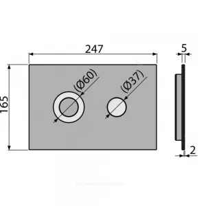 Кнопка смыва Кнопка смыва