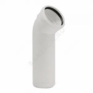 Отвод PP-MD удлиненный бесшумная светло-серый Skolan dB SKLB Дн 110х45гр (DN100) б/нап в/к Ostendorf 335960 Отвод PP-MD удлиненный бесшумная светло-серый Skolan dB SKLB Дн 110х45гр (DN100) б/нап в/к Ostendorf 335960