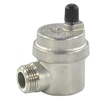 Воздухоотводчик автоматический латунь 715 Ду 20 Ру10 G3/4" НР угл Icma 82715AE06