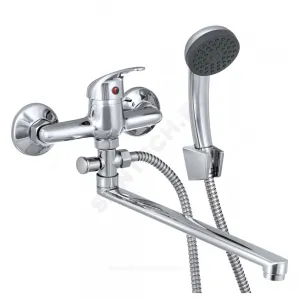 Смеситель для ванны с душем одноручный Прораб П-серия Славен СЛ-ОД-П31