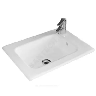 Умывальник мебельный Debba Unik 50 смеситель с правой стороны Roca 32799J00Y