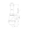 Сифон для умывальника/мойки бутылочный Ани Грот 1 1/2"x40 без выпуска АНИ Пласт A0120