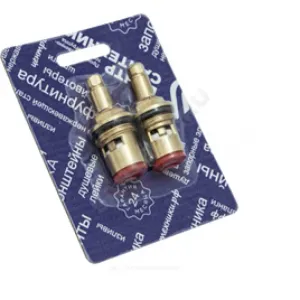 Кран-букса для смесителя резиновая резьба G 1/2" под квадрат 7х7мм упаковка СКИН КБТ Центр Сантехники (Подольск) СК600487