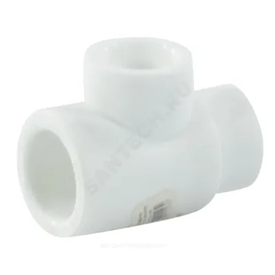 Тройник PP-R переходной белый внутренняя пайка Дн 32х25х25 RTP (РосТурПласт) 28804