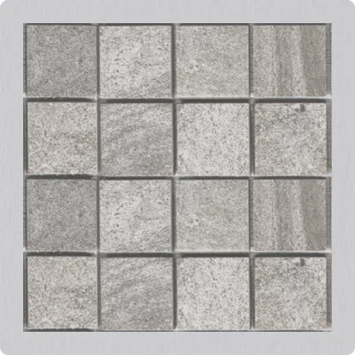 Решетка для трапов нержавеющая сталь, под плитку 92х92мм Alca Plast MPV016