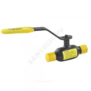 Кран шаровой сталь 09Г2С 11с10фт Ду 100 Ру16 п/привар L=285мм BROEN КШТ 60.002.100.А.16