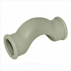 Скоба PP-R серая Дн 20 внутренняя пайка обводная с муфтами RTP (РосТурПласт) 10968