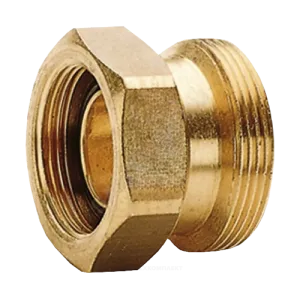 Переходник резьбовой хром Дн 16х1/2" R178R Giacomini R178RX003