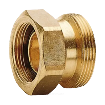 Переходник резьбовой хром Дн 18х3/4" R178R Giacomini R178RX013