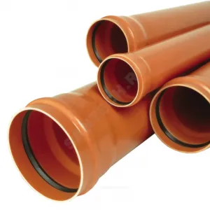 Труба PP-B с раструбом коричневая Дн 160х4,9 б/нап SN4 L=0,5м в/к RTP (РосТурПласт) 11217