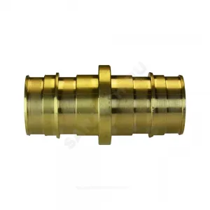 Муфта для PE-X труб радиальная латунь Дн 40 РОС GX102ACY007