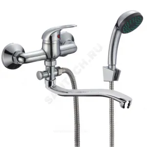 Смеситель для ванны с душем одноручный Прораб Р-серия Славен СЛ-ОД-Р30