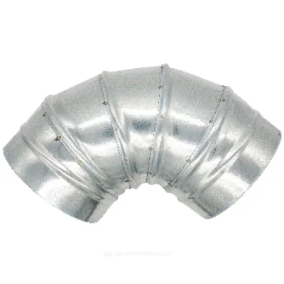 Отвод круглый 90гр D250 сталь оц Эра 250OTG90