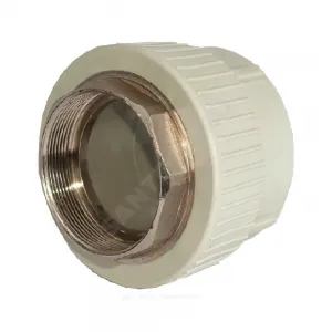 Муфта PP-R комбинированная под ключ серая Дн 40х1 1/4" ВР RTP (РосТурПласт) 15908