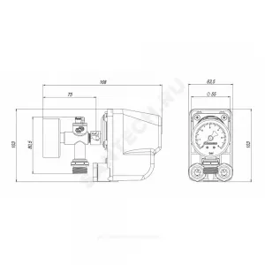 Комплект автоматизации на баке КАБ Джилекс 9039