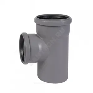 Тройник PP-H переходной серая HT HTEA Дн 125х110х87гр б/нап в/к Ostendorf 116410 Тройник PP-H переходной серая HT HTEA Дн 125х110х87гр б/нап в/к Ostendorf 116410