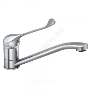 Смеситель для кухонной мойки хирургический локтевой одноручный Хирург Х-серия Славен СЛ-ОД-Х21