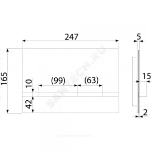 Кнопка смыва Кнопка смыва