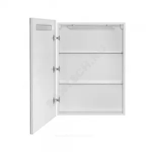 Шкаф зеркальный Victoria Nord 60 L левая белый глянец Roca ZRU9000029