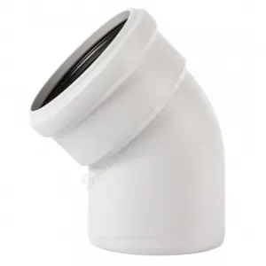 Отвод PP-MD бесшумная серый Skolan dB SKB Дн 110х45гр (DN100) б/нап в/к Ostendorf 335120