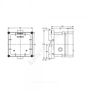 Устройство автоматического смыва