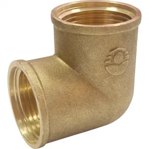 Угольник латунь Ду 15 (1/2") ВР/ВР VALFEX VF.090.L.012