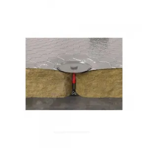 Штифт омедненный стальной CD/PWP 2,7 ISOL 2,7х100мм под приварку в/к шайба d=30мм 400 шт. ROCKWOOL 186944