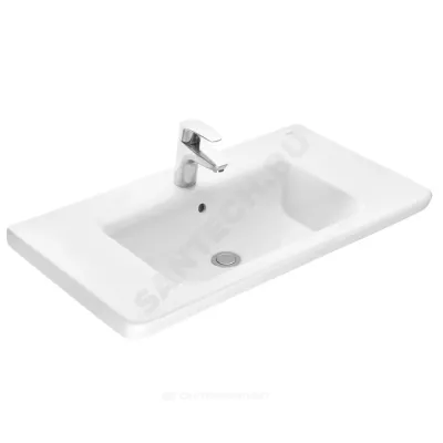 Умывальник мебельный The Gap Unik 80 белый Roca 327470000