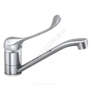Смеситель для кухонной мойки хирургический локтевой одноручный Хирург Х-серия Славен СЛ-ОД-Х81