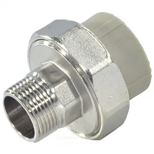 Муфта PP-R комбинированная разъемная серая Дн 40х1 1/4" НР VALFEX 10156032Г