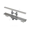 Лоток душевой с гидрозатвором+механический сухой затвор Дн 50 решетка нержавеющая сталь, глянец 550х60 горизонтальный выпуск Alca Plast APZ1SMART-LINE-550 Лоток душевой с гидрозатвором+механический сухой затвор Дн 50 решетка нержавеющая сталь, глянец 550х60 горизонтальный выпуск Alca Plast APZ1SMART-LINE-550