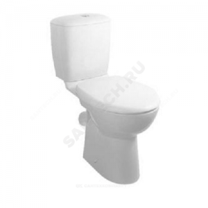 Унитаз-компакт Deep by Jika (Olymp) белый нижний подвод косой выпуск 2/реж без сиденья Jika 8.2261.4.000.242.9