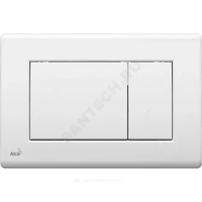 Кнопка для инсталляции белая Alca Plast M270