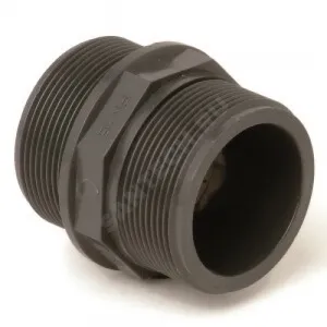 Ниппель НПВХ под клеевое соед двойной 1 1/2" Ру10 НР Агригазполимер 206-058