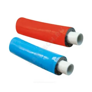 Труба PEX-AL-PEX Дн 20х2,0 Ру10 бухта 50м в изоляции 10 мм красный R999I Giacomini R999IY240