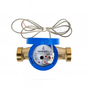 Счётчик х/в крыльчатый одноструйный Ду 32 Ру16 Qn=6 м3/ч 50С L=170мм резьба импульсный В/К класс C ОСВХ ДГ1 исполнение "Нептун" Декаст 76-32-05