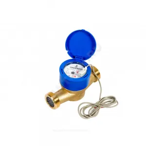 Счётчик х/в крыльчатый одноструйный Ду 32 Ру16 Qn=6 м3/ч 50С L=170мм резьба импульсный В/К класс C ОСВХ ДГ1 исполнение "Нептун" Декаст 76-32-05