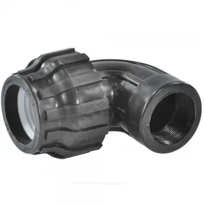 Отвод компрессионный ПЭ Дн 63х1 1/2"х90гр ВР ТПК-АКВА 1010349