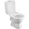 Унитаз-компакт Алькор белый нижний подвод косой выпуск 2/реж полипропилен Santek 1.WH30.2.196