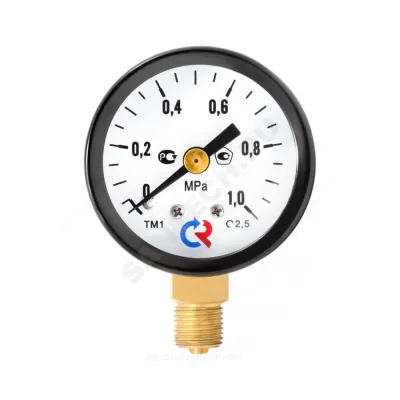 Манометр ТМ-210Р.00 радиальный Дк50мм 0-1,0 МПа G1/4" Росма 00000000597