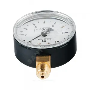 Манометр 111.10.63 радиальный Дк63мм 0-16 кгс/см2 кл.1,6 М12х1,5 Wika 7130635