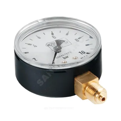 Манометр 111.10.63 радиальный Дк63мм 0-16 кгс/см2 М12х1,5 Wika 7130635