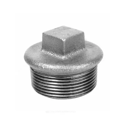 Заглушка чугун оц Ду 32 (1 1/4") НР Fittex PLUS