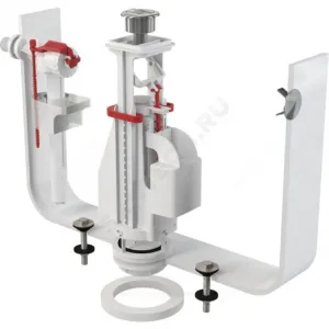 Арматура для бачка сливная/наливная 1/2" боковое подключение кнопка хром 2/реж Alca Plast SA08A 1/2" CHROM Арматура для бачка сливная/наливная 1/2" боковое подключение кнопка хром 2/реж Alca Plast SA08A 1/2" CHROM