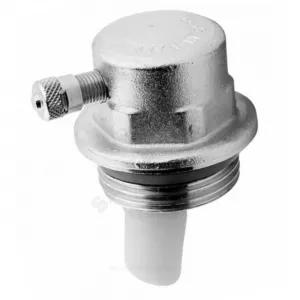 Воздухоотводчик автоматический латунь 716 Ду 25 Ру10 G1" НР угловой левый для радиатора Icma 82716AT06