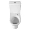 Унитаз-компакт Визит белый нижний подвод косой выпуск 1/реж полипропилен Santeri 1.P405.3.S00.00B.F