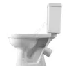 Унитаз-компакт Визит белый нижний подвод косой выпуск 1/реж полипропилен Santeri 1.P405.3.S00.00B.F