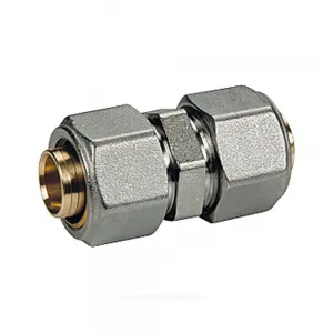 Муфта МП латунь обжим Дн 16 R560AM Giacomini R560MX048