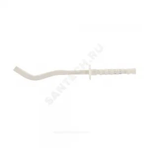 Кронштейн настенный штыревой плоский 7х180мм для радиатора в/к дюбель белый Симтек 6-0015