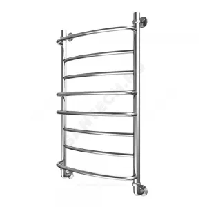 Полотенцесушитель водяной нерж сталь Лесенка Ду 25 (1") НР 400х400мм 4П нижнее подключение в/к соединитель (1"х3/4") Медея Элит-Металл В-17-01